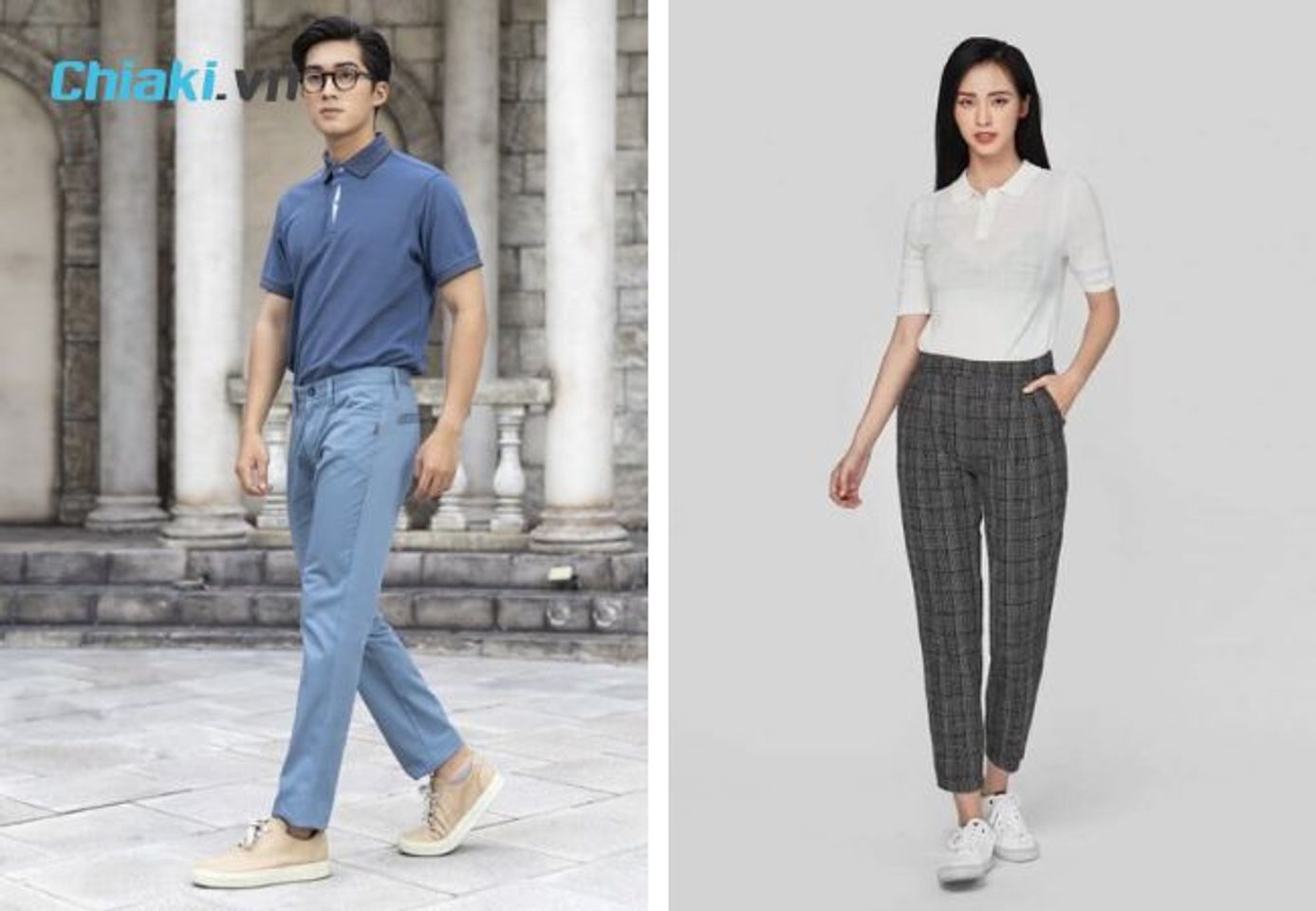 Kết hợp &aacute;o polo với phong c&aacute;ch Casual