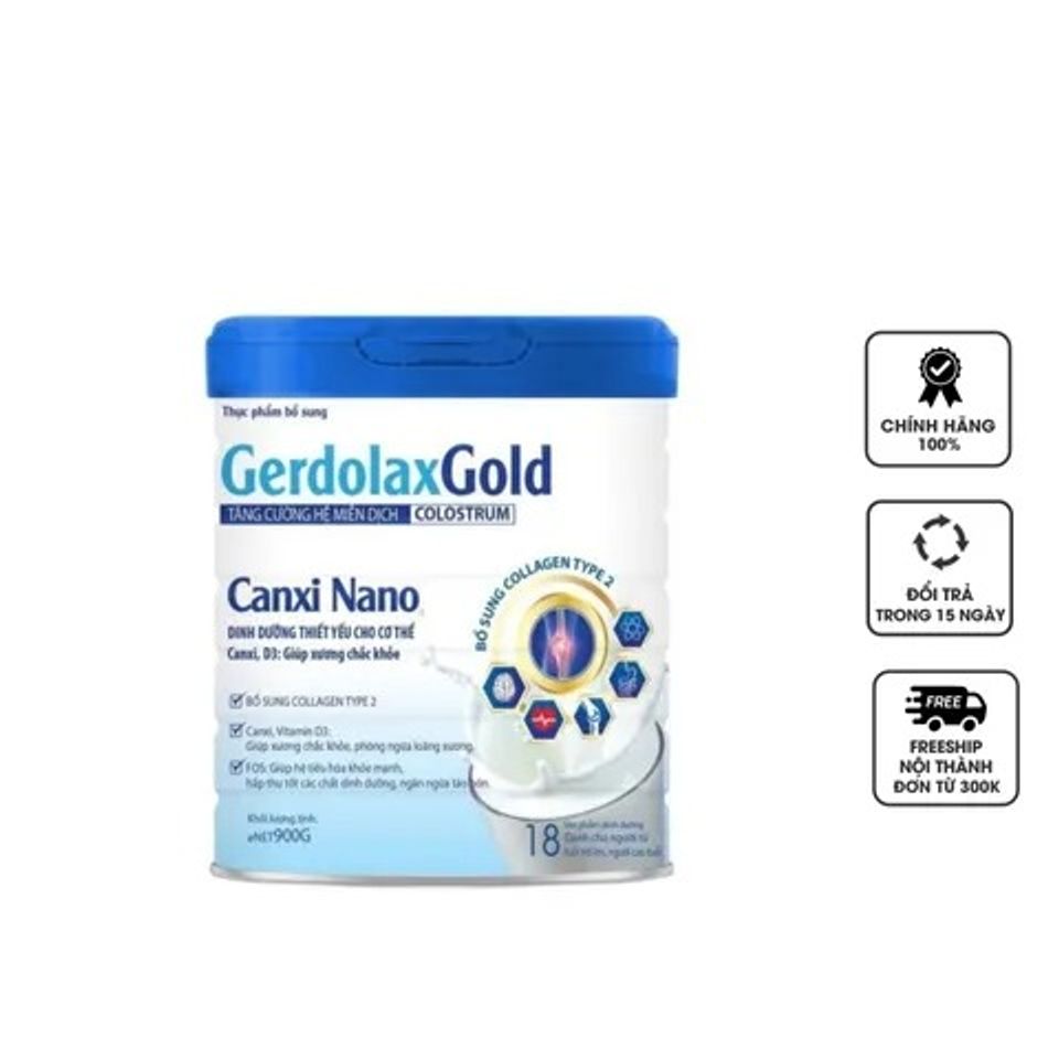 Sữa Gerdolax Gold Canxi Nano