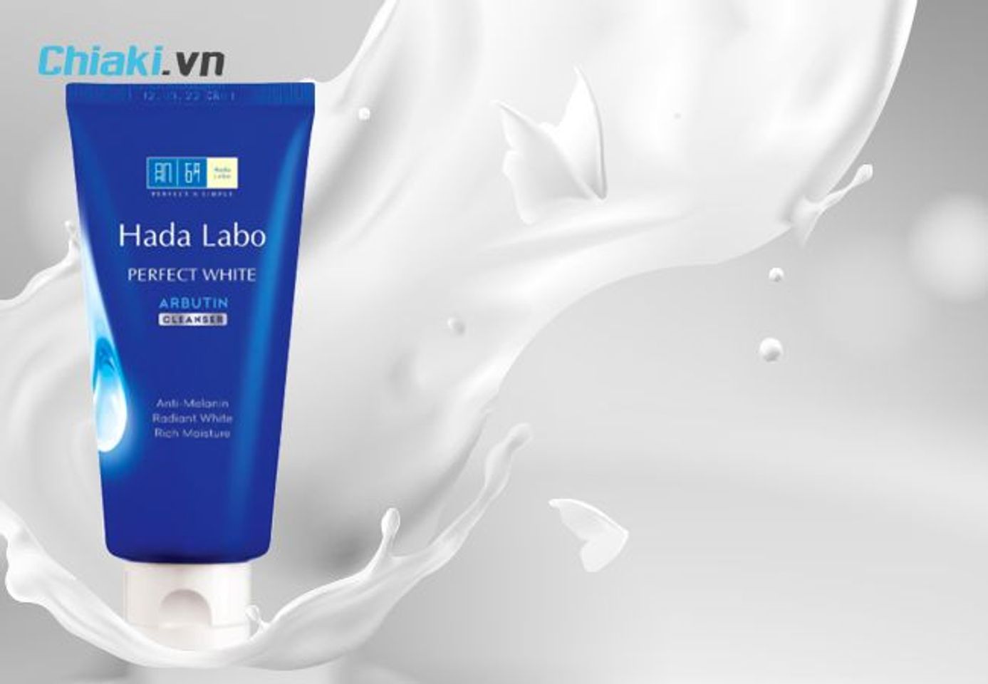 Sữa rửa mặt trắng da Hada Labo Perfect White