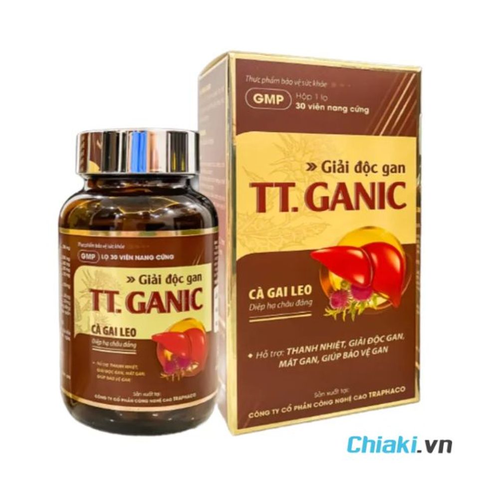Thuốc giải độc gan c&agrave; gai leo TT GANIC