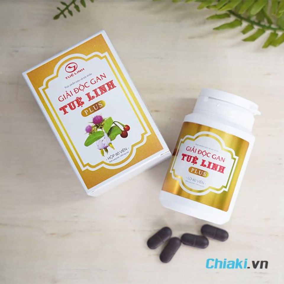 Thuốc giải độc gan c&agrave; gai leo Tuệ Linh Plus