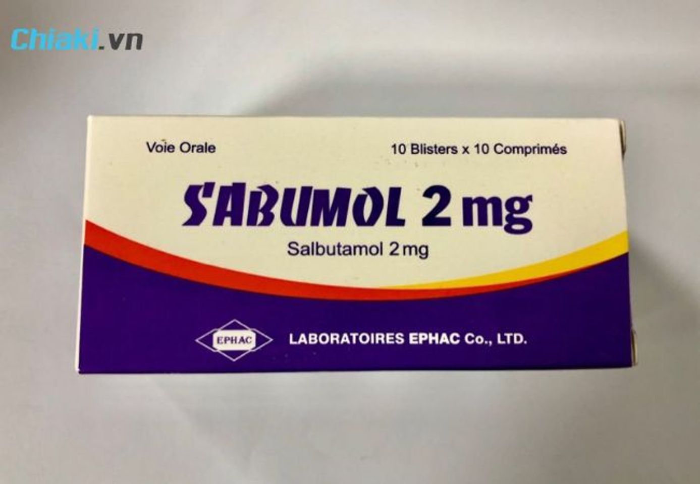 Thuốc x&ocirc;ng kh&iacute; dung Salbutamol