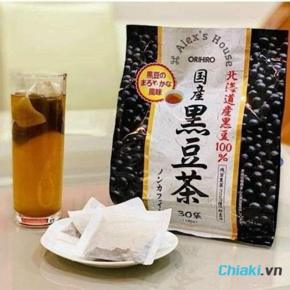 Tr&agrave; đậu đen giảm c&acirc;n Orihiro Nhật Bản