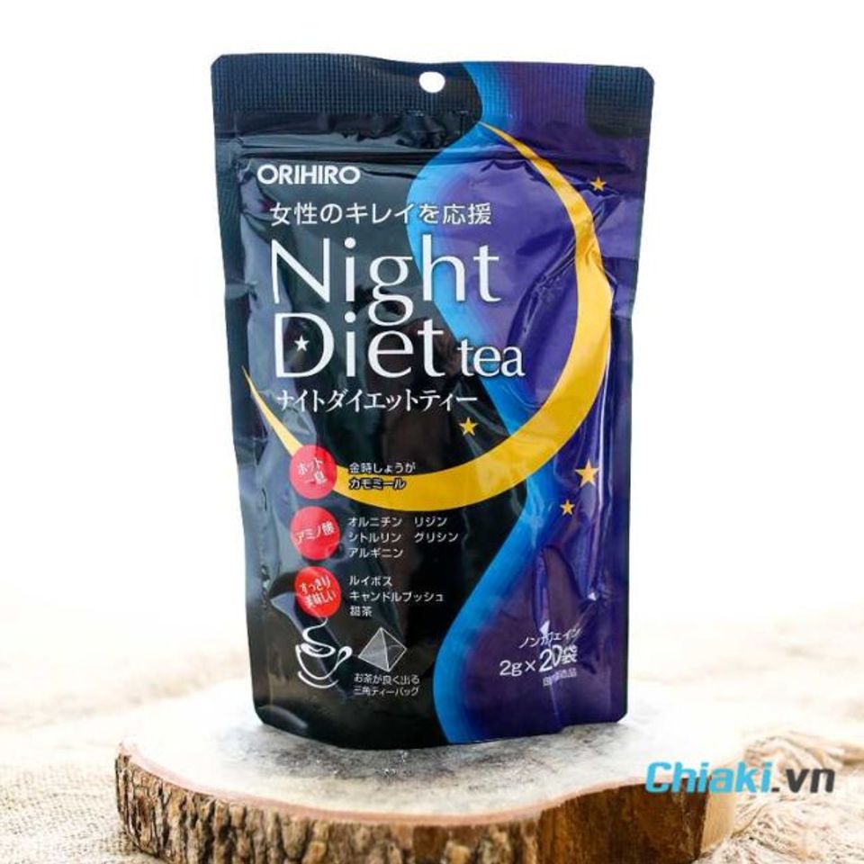 Tr&agrave; giảm c&acirc;n của Nhật Bản Orihiro Night Diet Tea