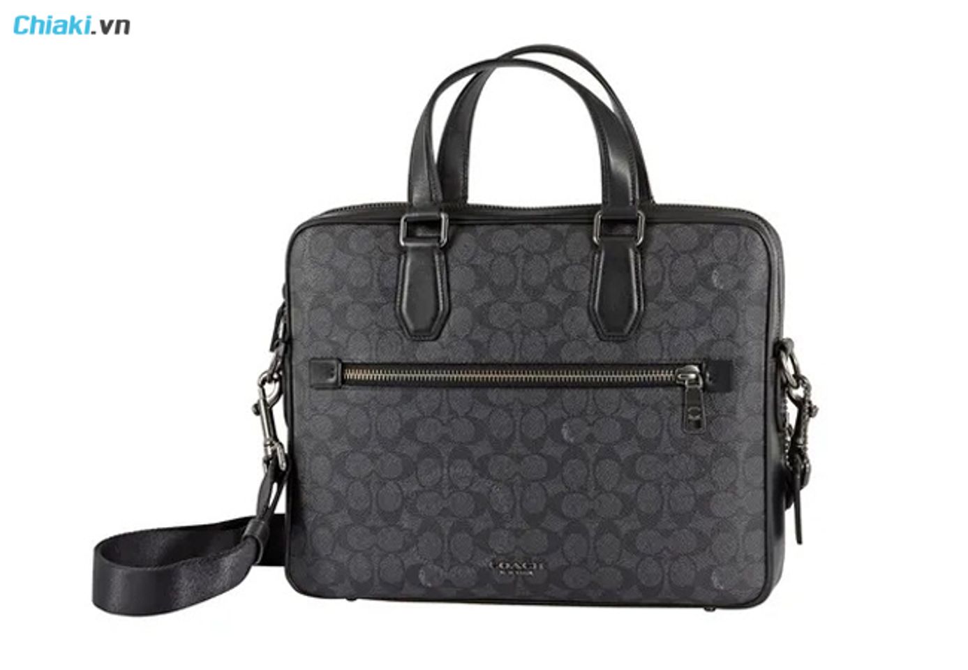 T&uacute;i x&aacute;ch nam c&ocirc;ng sở Coach Men's Kennedy Brief In Signature Canvas