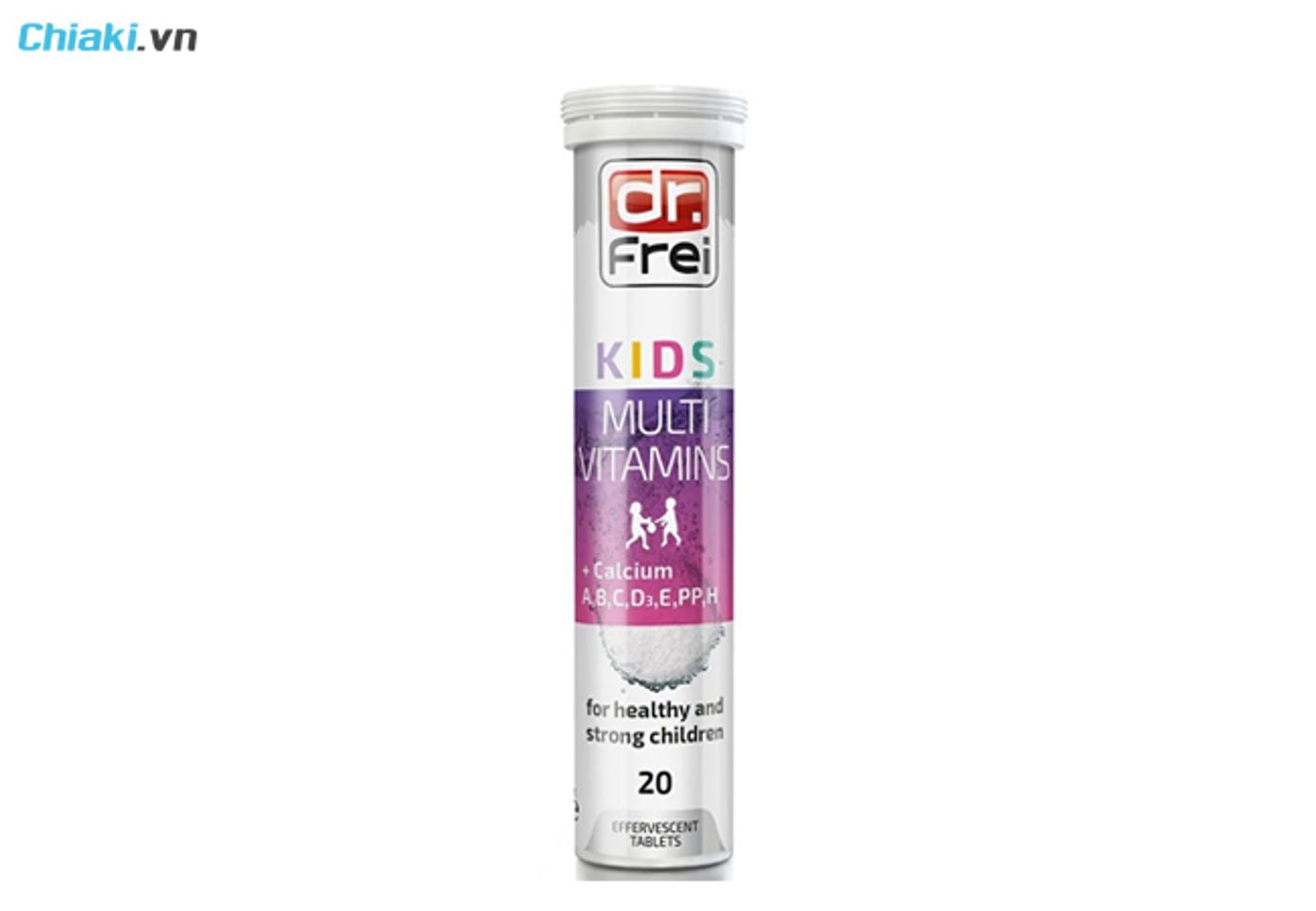 Vi&ecirc;n sủi vitamin tổng hợp Dr.Frei Kids Multivitamins Calcium