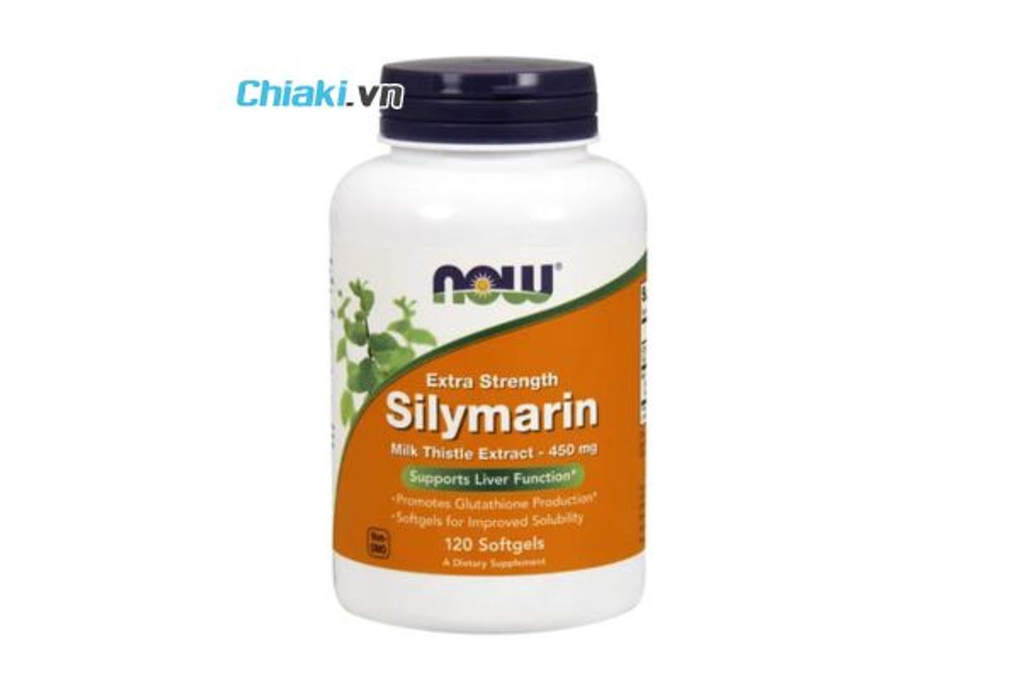 Vi&ecirc;n uống hỗ trợ giải độc gan Now Foods Extra Strength Silymarin của Mỹ