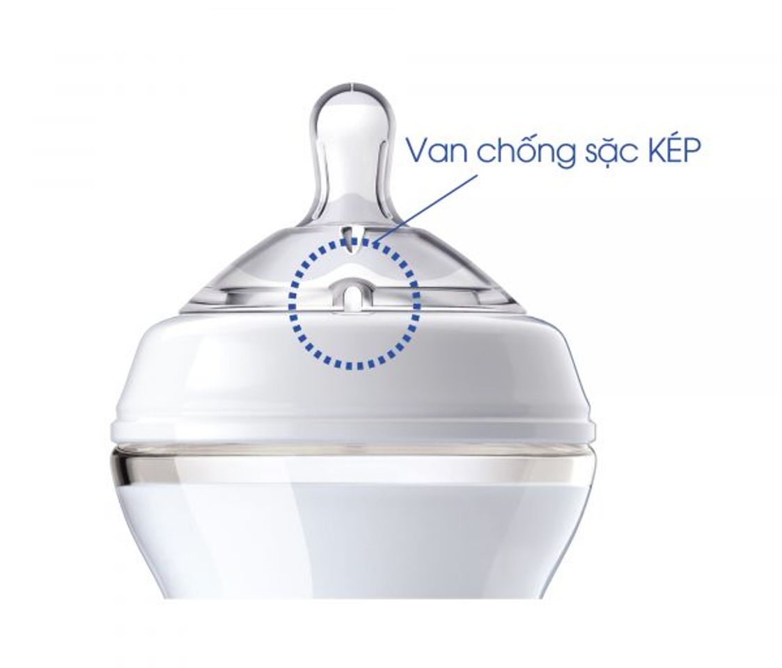 B&igrave;nh sữa chống sặc v&agrave; đầy hơi cho trẻ c&oacute; d&ograve;ng chảy ổn định v&agrave; chất liệu cao cấp
