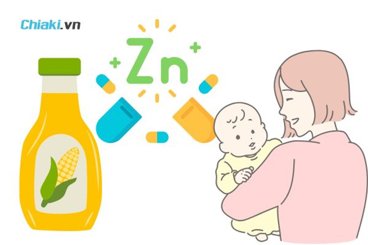 C&aacute;c loại kẽm hữu cơ cho b&eacute;