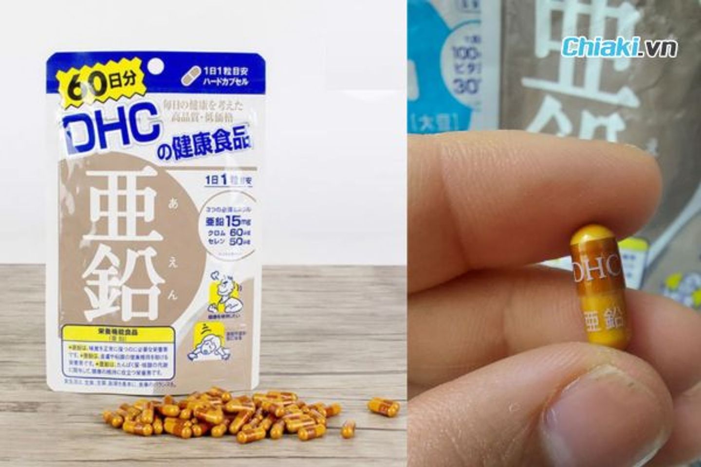 C&aacute;ch uống kẽm DHC an to&agrave;n, kh&ocirc;ng g&acirc;y hại thận