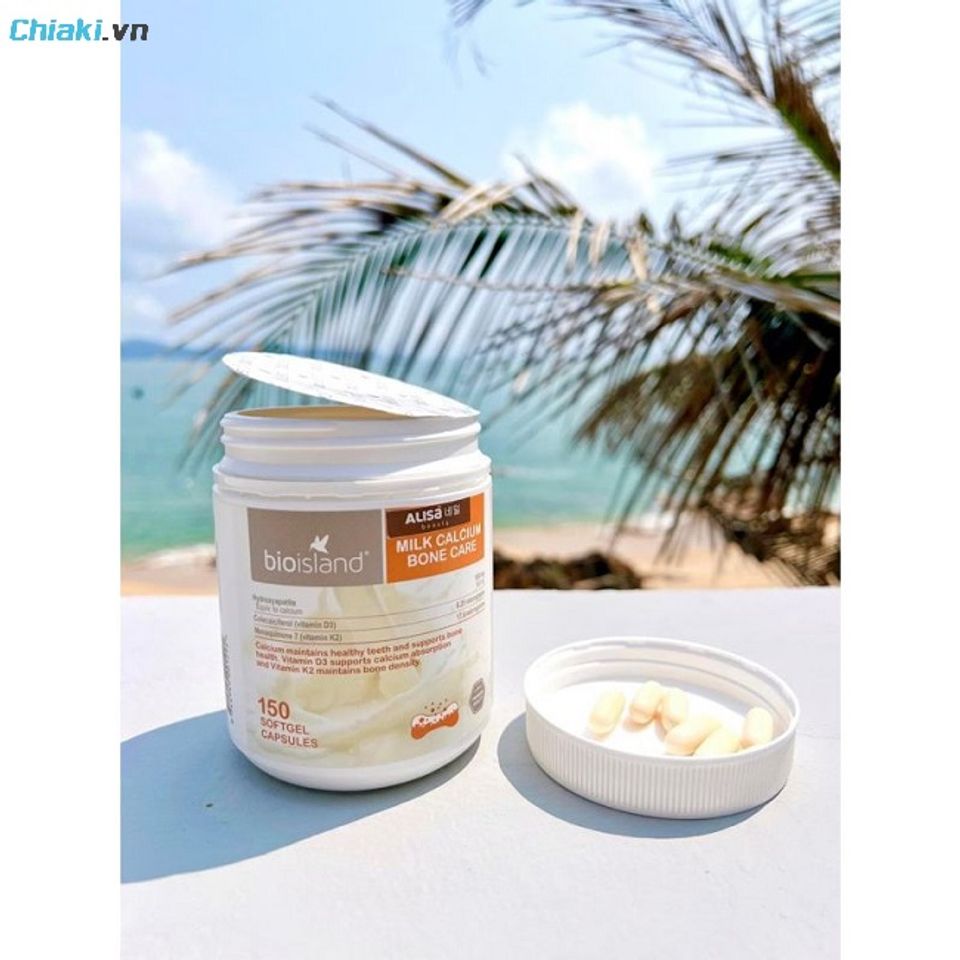 Canxi hữu cơ &Uacute;c cho b&agrave; bầu Canxi Bio Island Milk Calcium Bone Care
