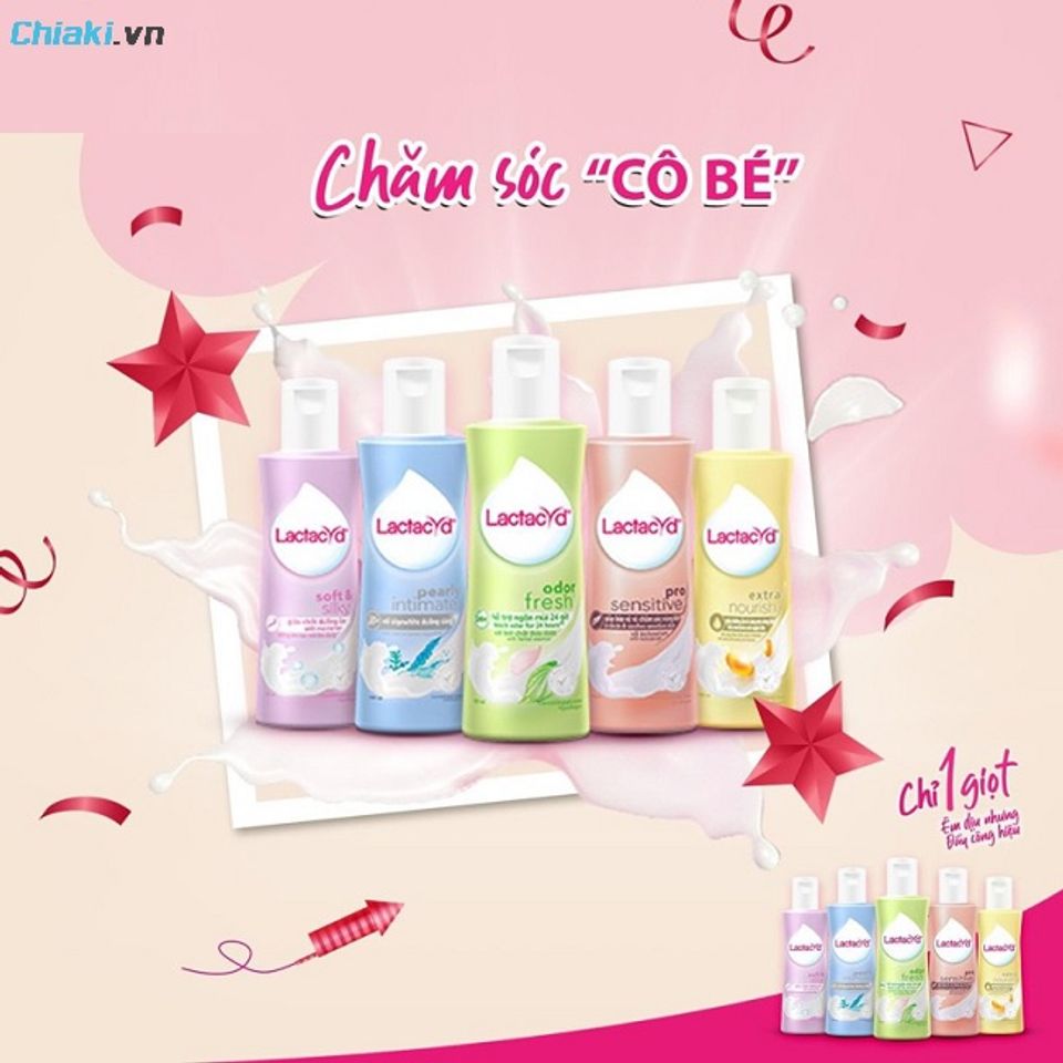 Lựa chọn dung dịch Lactacyd ph&ugrave; hợp với mọi nhu cầu của bạn