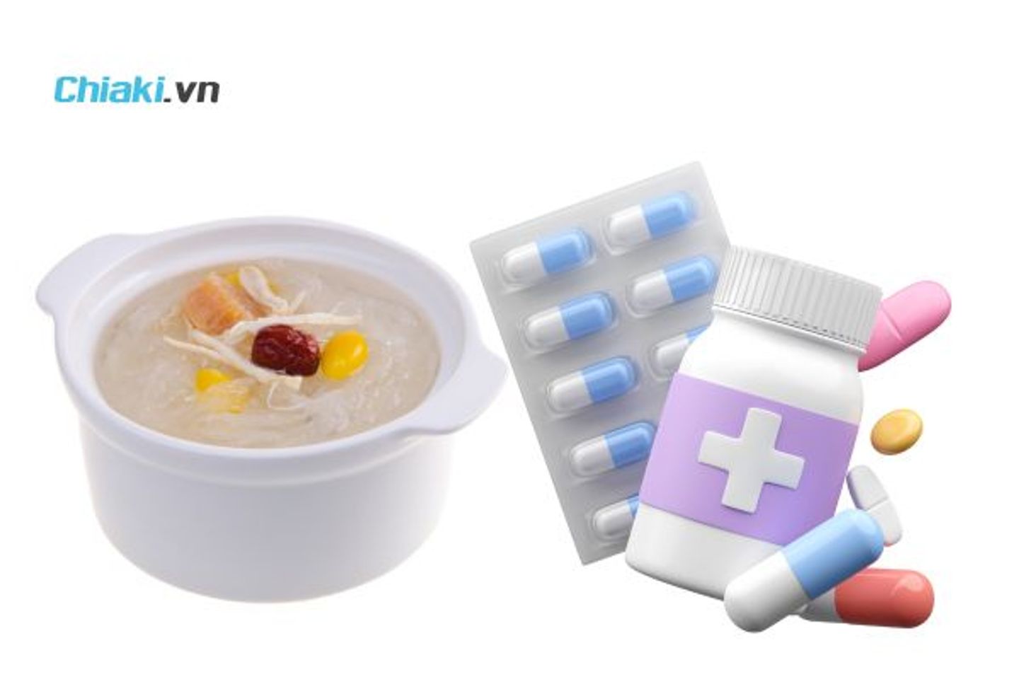 D&ugrave;ng yến c&ugrave;ng l&uacute;c với thuốc t&acirc;y