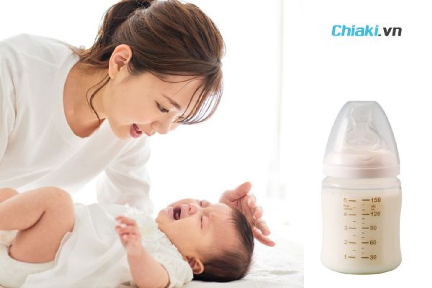 Hệ ti&ecirc;u h&oacute;a của b&eacute; chưa ho&agrave;n thiện