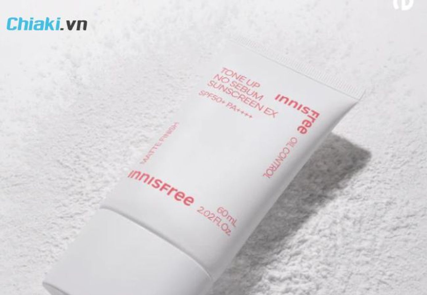 Kem chống nắng SPF 50 PA+++ m&agrave;u hồng Innisfree No Sebum