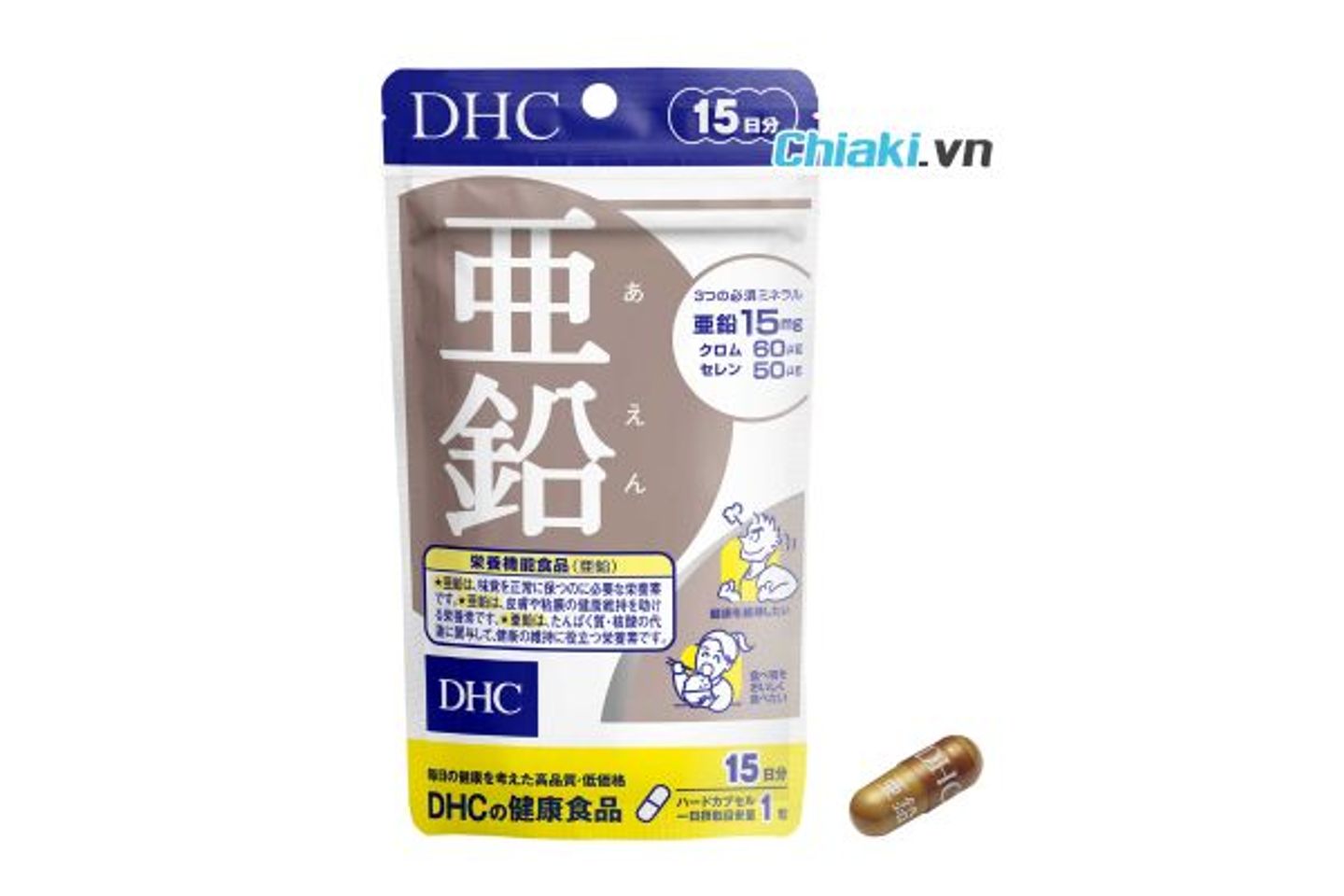 Kẽm DHC uống bao l&acirc;u th&igrave; ngưng?
