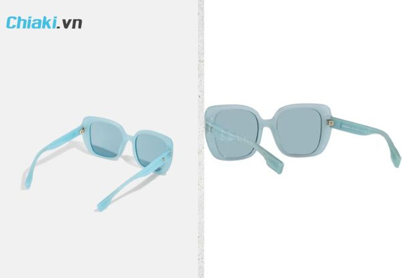 K&iacute;nh m&aacute;t nữ Burberry Helena Blue Square m&agrave;u xanh dương