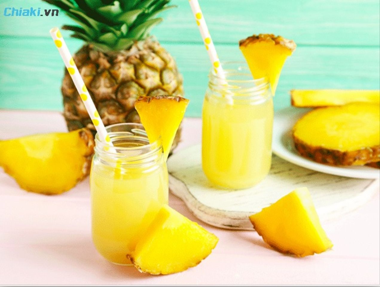 Một số lưu &yacute; khi giảm c&acirc;n bằng nước dứa&nbsp;