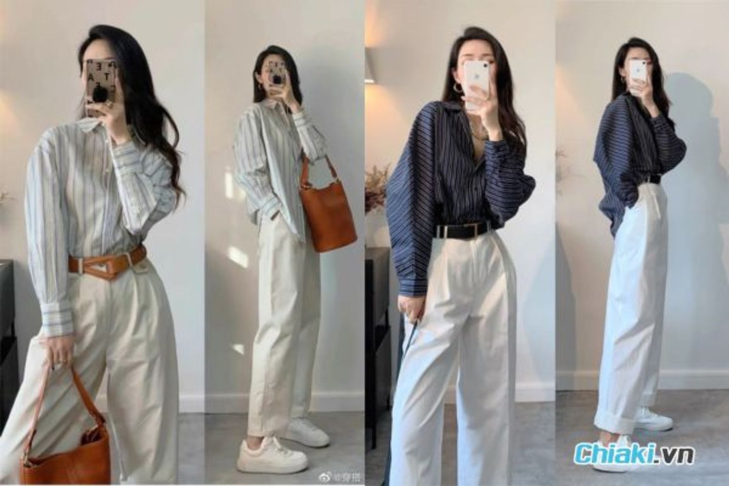 20+ Cách phối đồ với áo sơ mi nữ thời thượng và cuốn hút