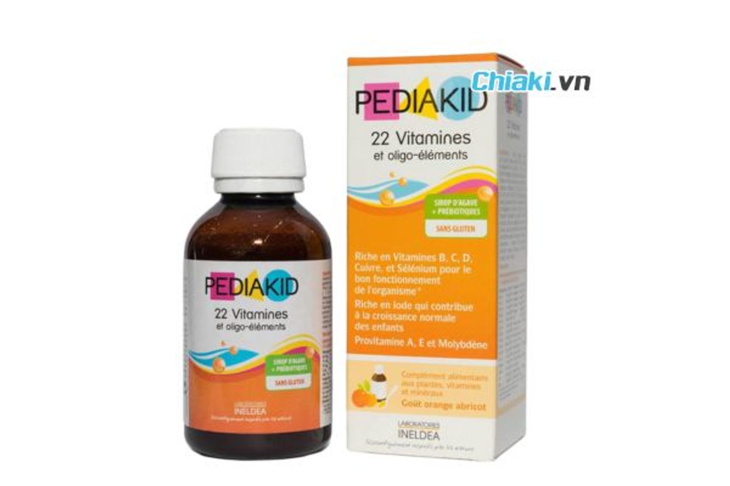 Kẽm hữu cơ bổ sung vitamin v&agrave; vi kho&aacute;ng cho trẻ nhỏ Pediakid 22 Vitamines