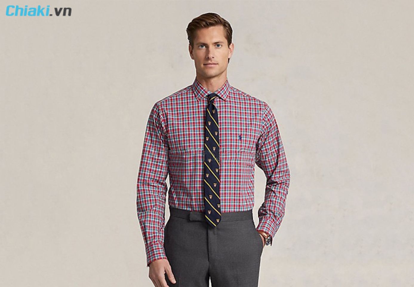 Thương hiệu thời trang sơ mi nam cổ điển Ralph Lauren
