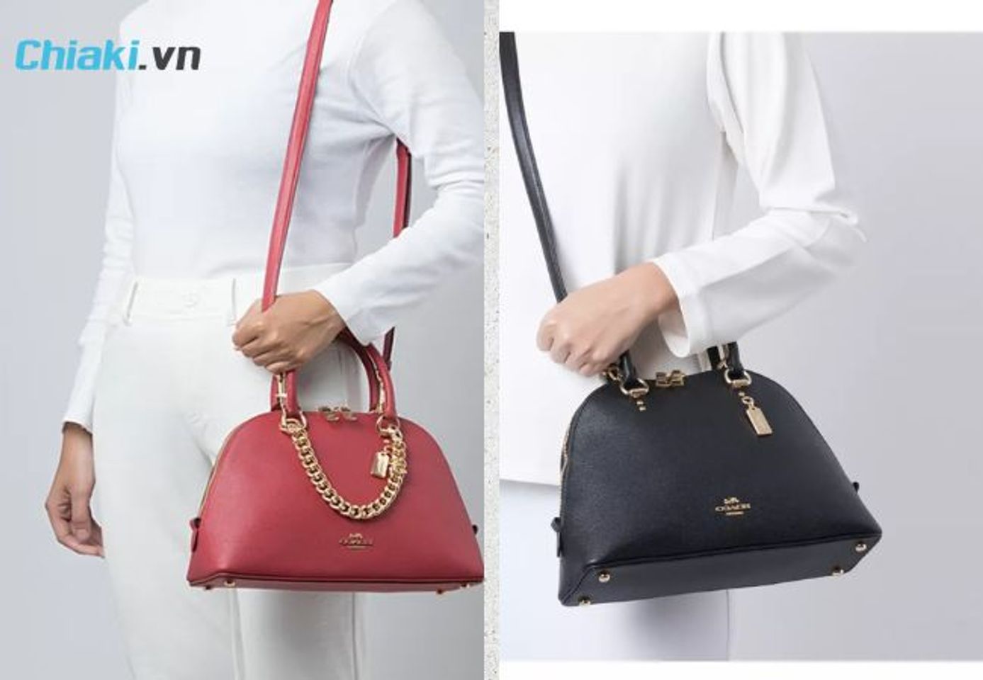 T&uacute;i x&aacute;ch Coach Katy Satchel Black 2553