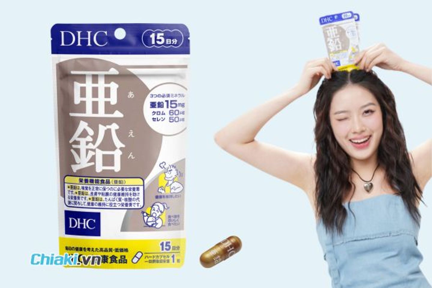 Uống kẽm DHC c&oacute; hại thận kh&ocirc;ng?