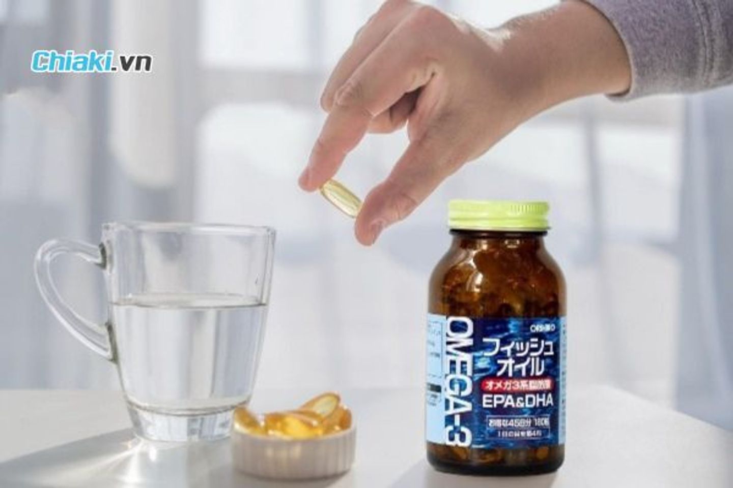 Vi&ecirc;n uống Omega 3 của Nhật Orihiro