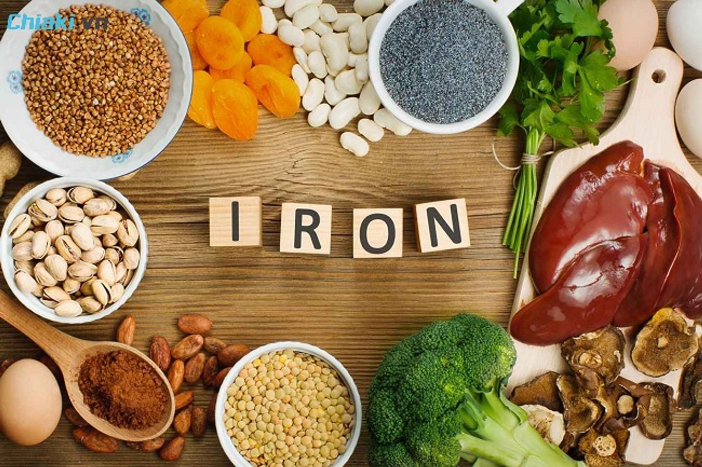 C&aacute;ch bổ sung sắt từ thực phẩm tự nhi&ecirc;n đơn giản