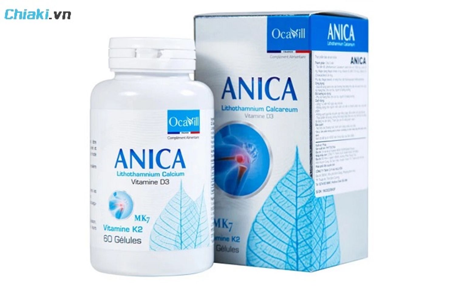 Canxi của Ph&aacute;p cho b&agrave; bầu Canxi Ph&aacute;p Anica phytextra cung cấp canxi cần thiết
