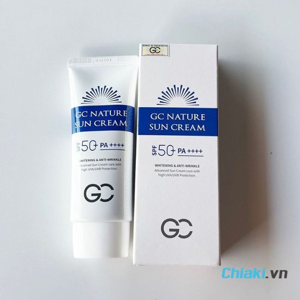 Kem chống nắng dưới 100k GC Nature Sun Cream&nbsp;