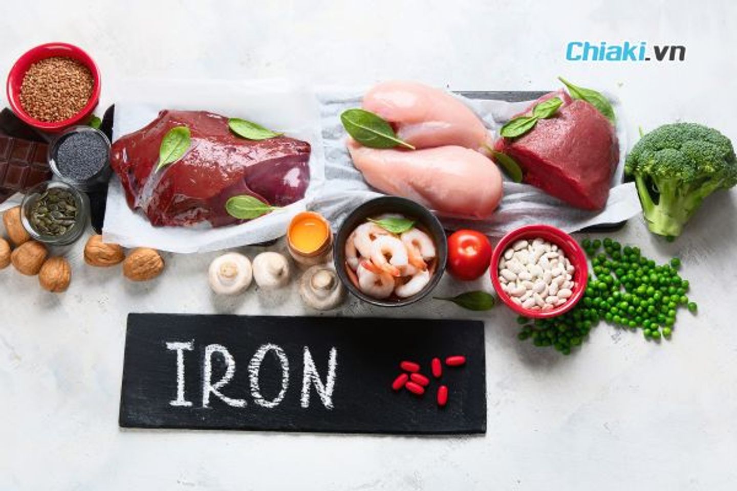 Lợi &iacute;ch của sắt đối với sức khỏe
