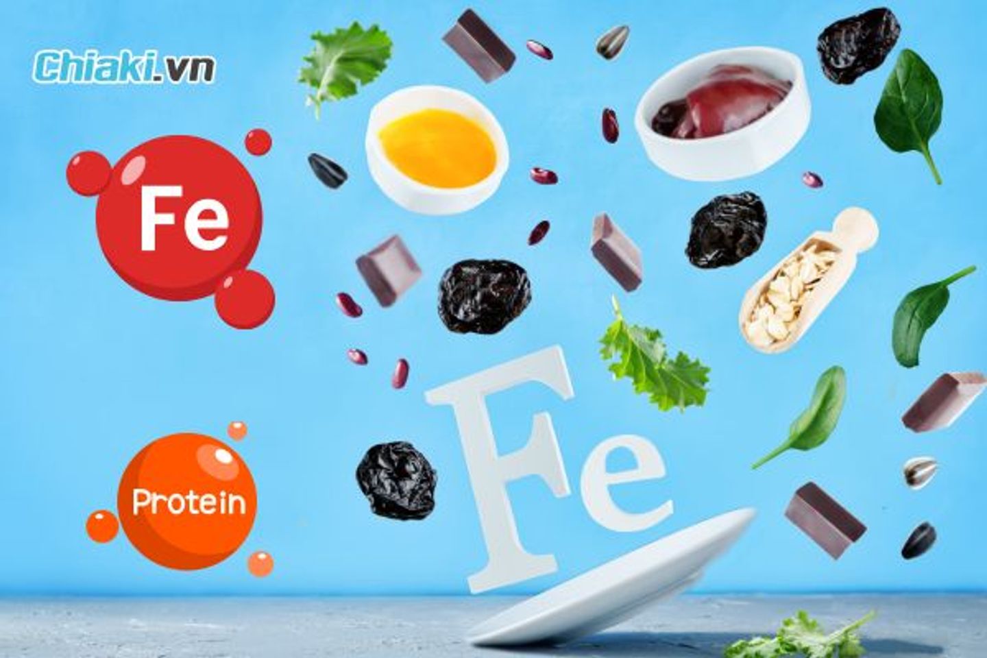 Ưu ti&ecirc;n nh&oacute;m thực phẩm gi&agrave;u sắt dễ hấp thu