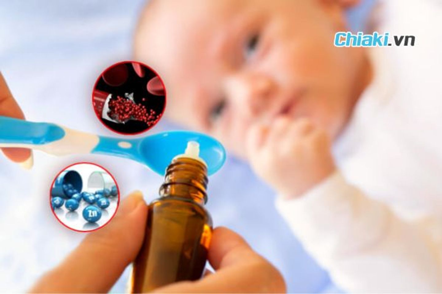 Lưu &yacute; khi sử dụng thuốc bổ sung sắt v&agrave; kẽm cho trẻ