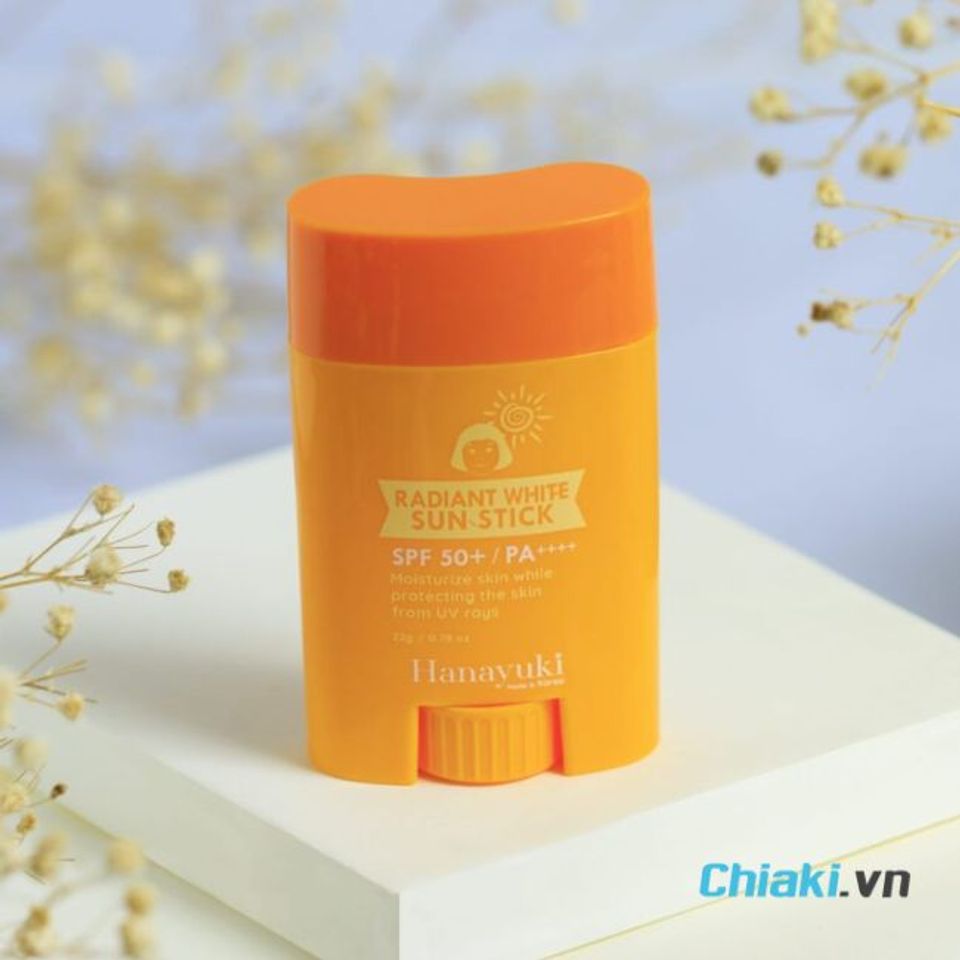 S&aacute;p chống nắng Hanayuki Radiant White Sun Stick