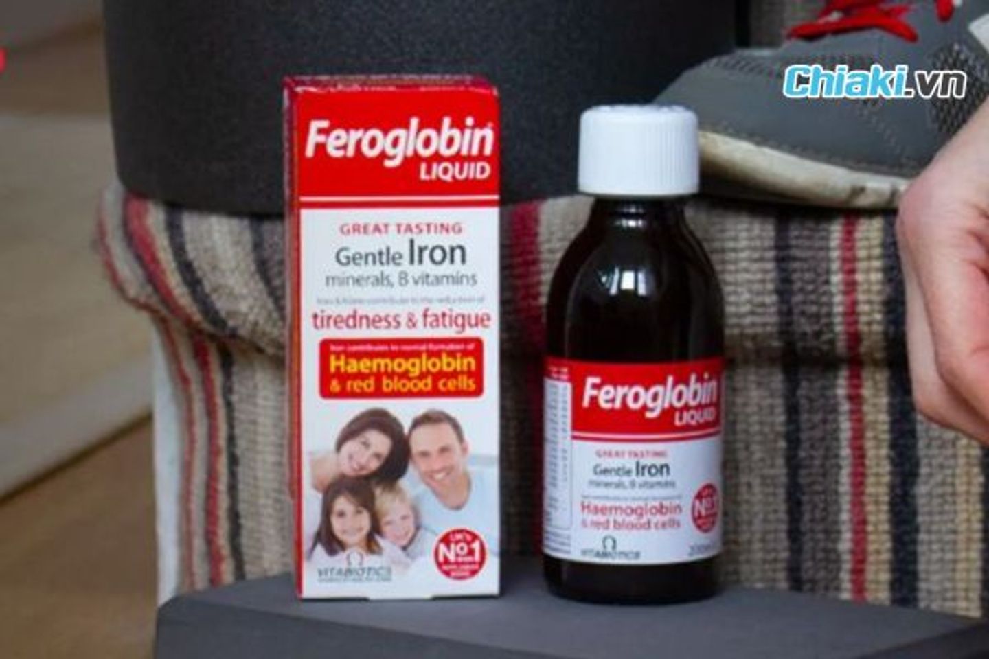 Siro hỗ trợ bổ sung sắt Feroglobin B12