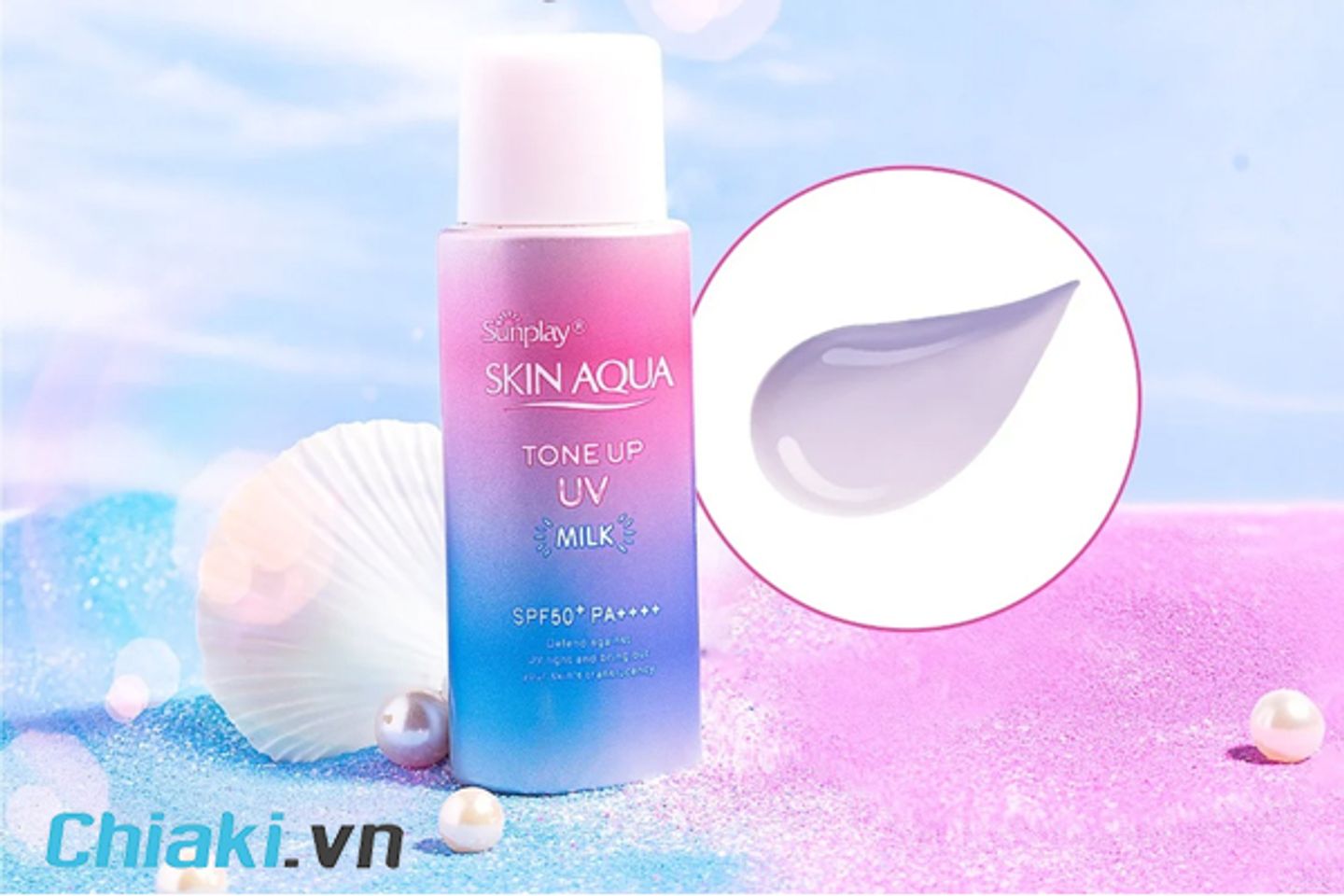 Sữa chống nắng Skin Aqua cho b&agrave; bầu Tone Up UV Milk