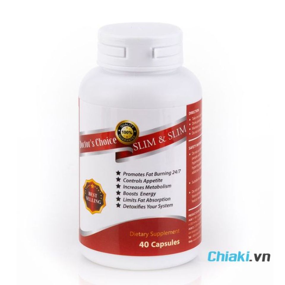 Thuốc giảm c&acirc;n của Mỹ Doctor&rsquo;s Choice Slim & Slim