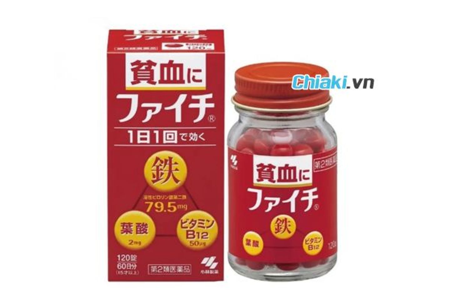 Vi&ecirc;n uống bổ m&aacute;u Faichi Kobayashi