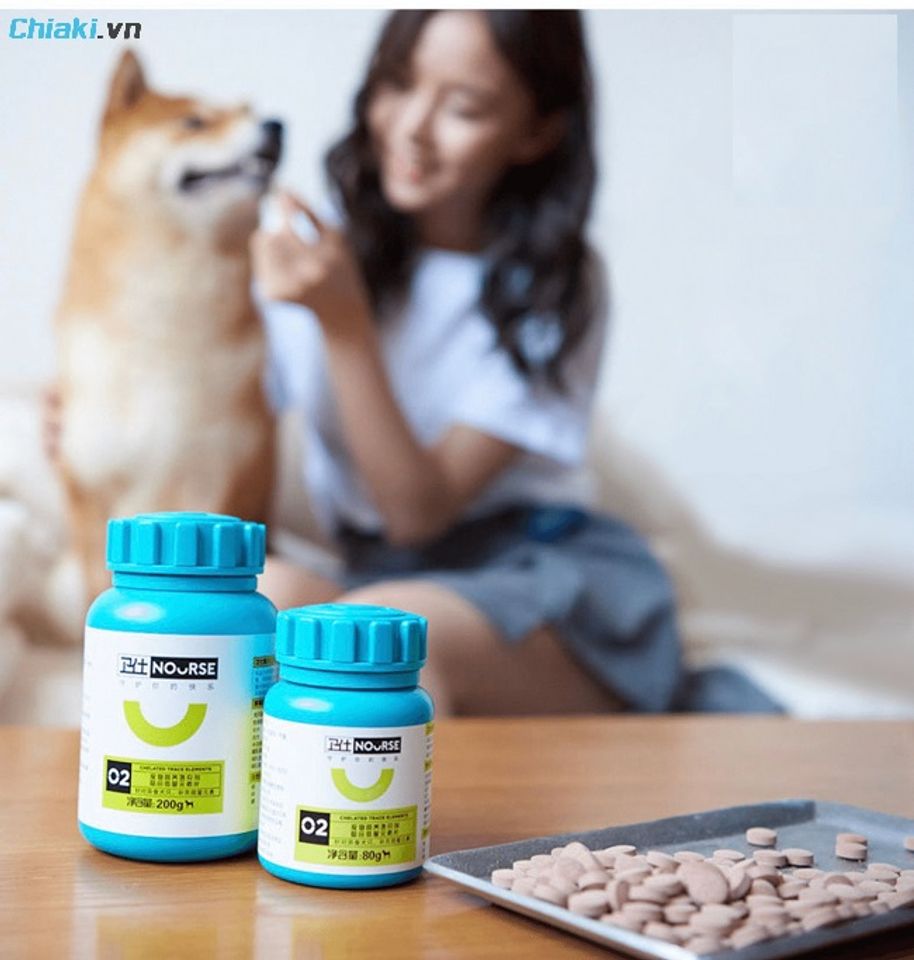 Vi&ecirc;n uống bổ sung sắt cho ch&oacute; bầu Vitamin Nourse 02&nbsp;bổ sung vitamin v&agrave; kho&aacute;ng chất