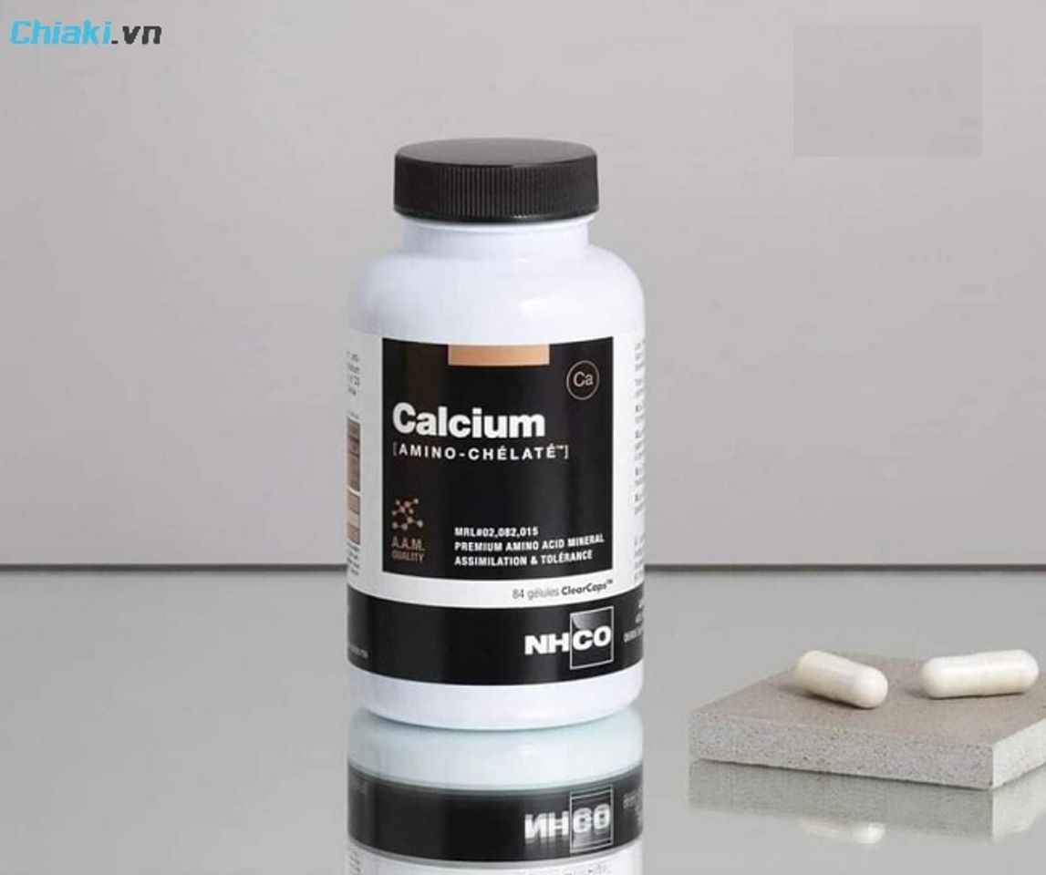 Vi&ecirc;n uống canxi hữu cơ NHCO Ph&aacute;p tăng khả năng hấp thụ canxi