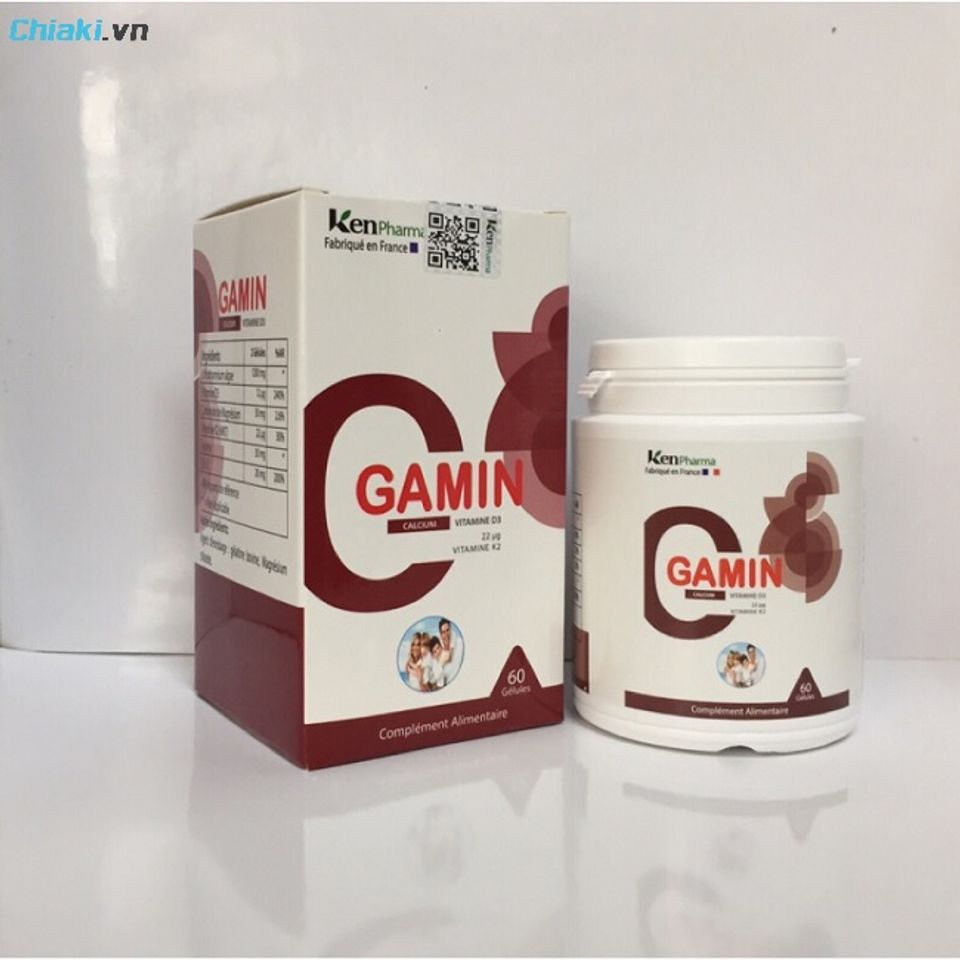 Vi&ecirc;n uống canxi Ph&aacute;p cho b&eacute; Gamin Kenpharma sử dụng được cho nhiều đối tượng