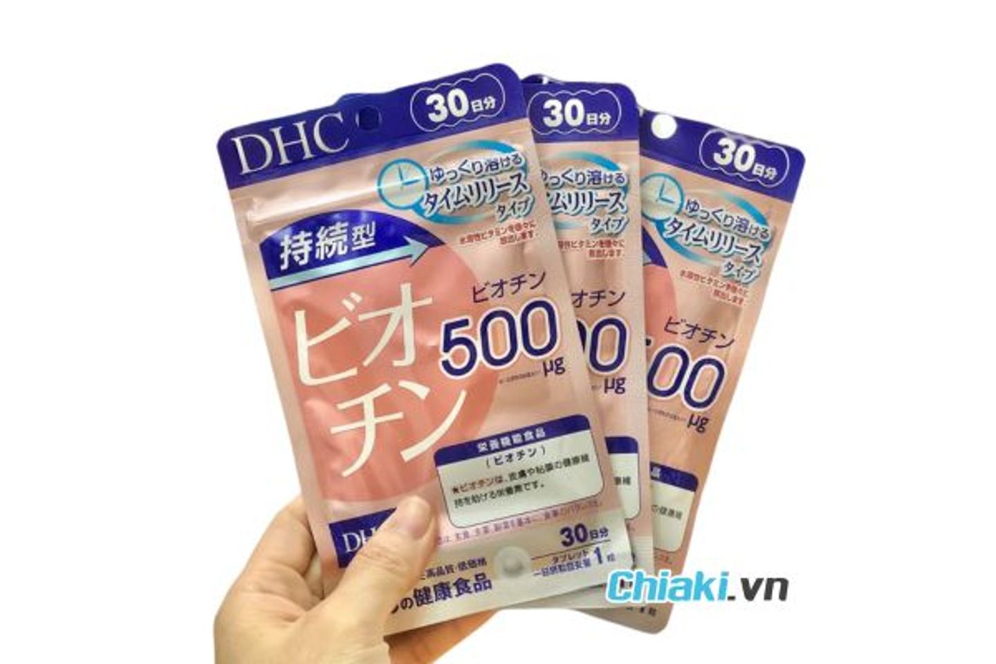 Vi&ecirc;n uống chống rụng t&oacute;c nu&ocirc;i dưỡng t&oacute;c biotin DHC