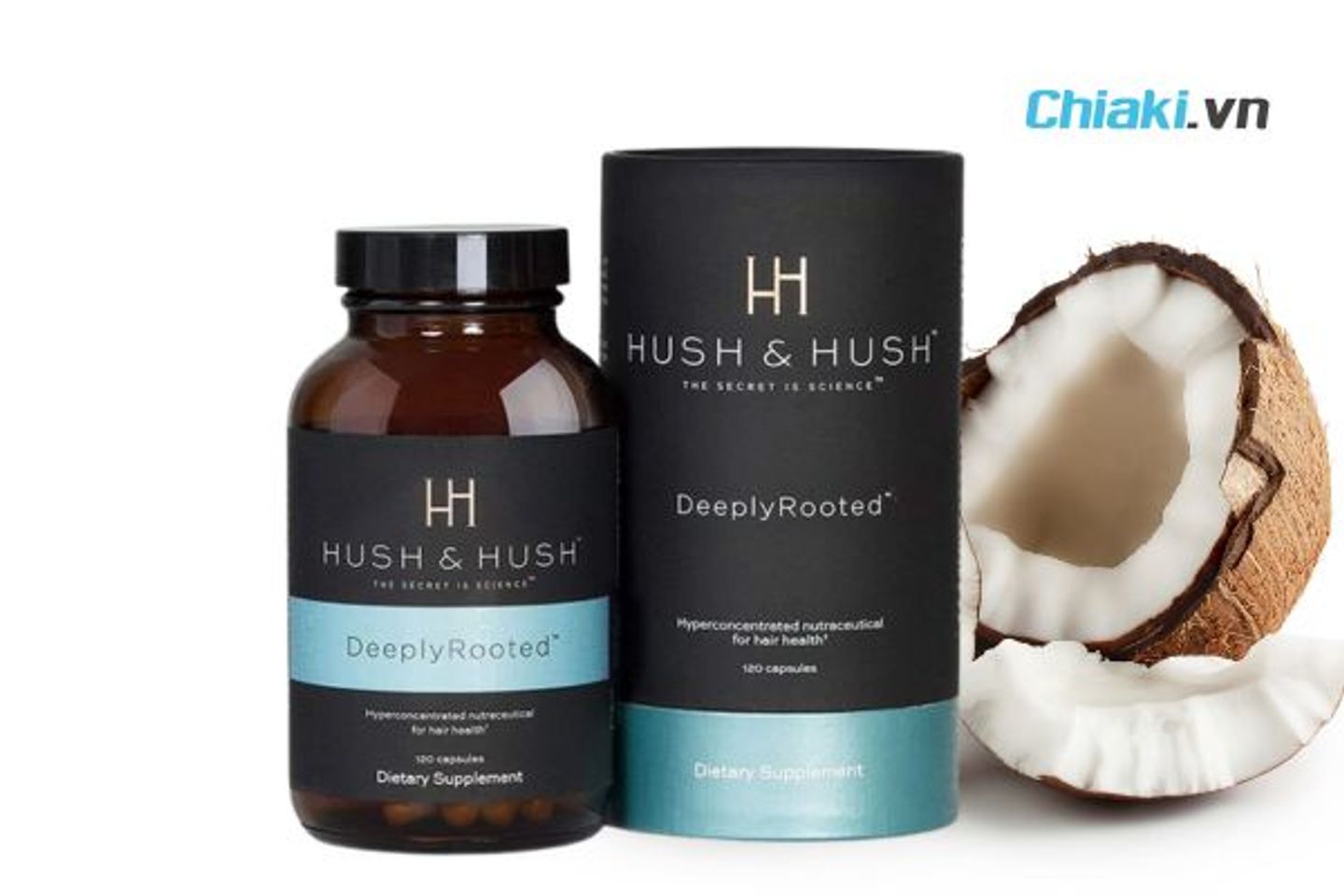 Vi&ecirc;n uống mọc t&oacute;c Hush & Hush Deeply Rooted