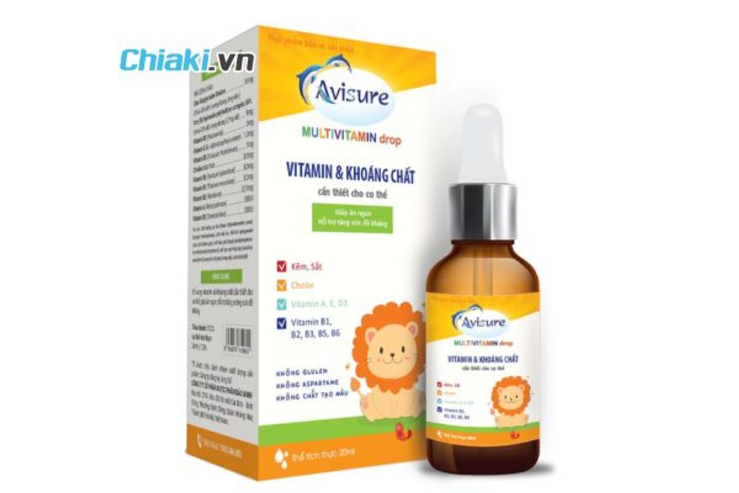 Vitamin tổng hợp cho b&eacute; Avisure Multivitamin