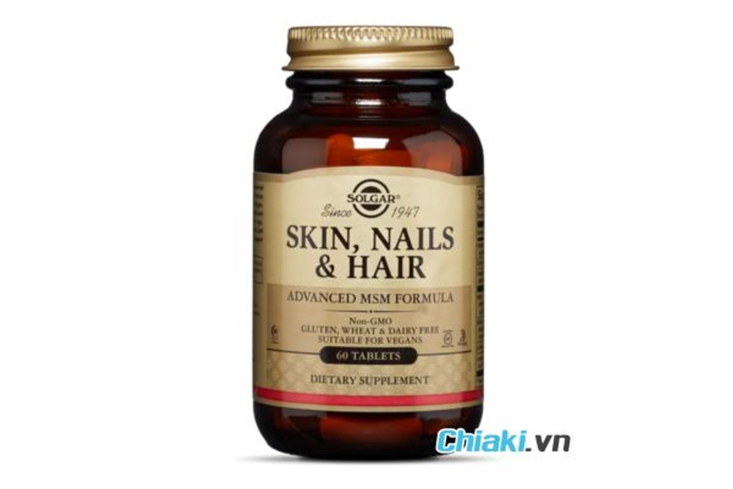 Vitamin tổng hợp Solgar Skin, Nails & Hair Advanced MSM Formula