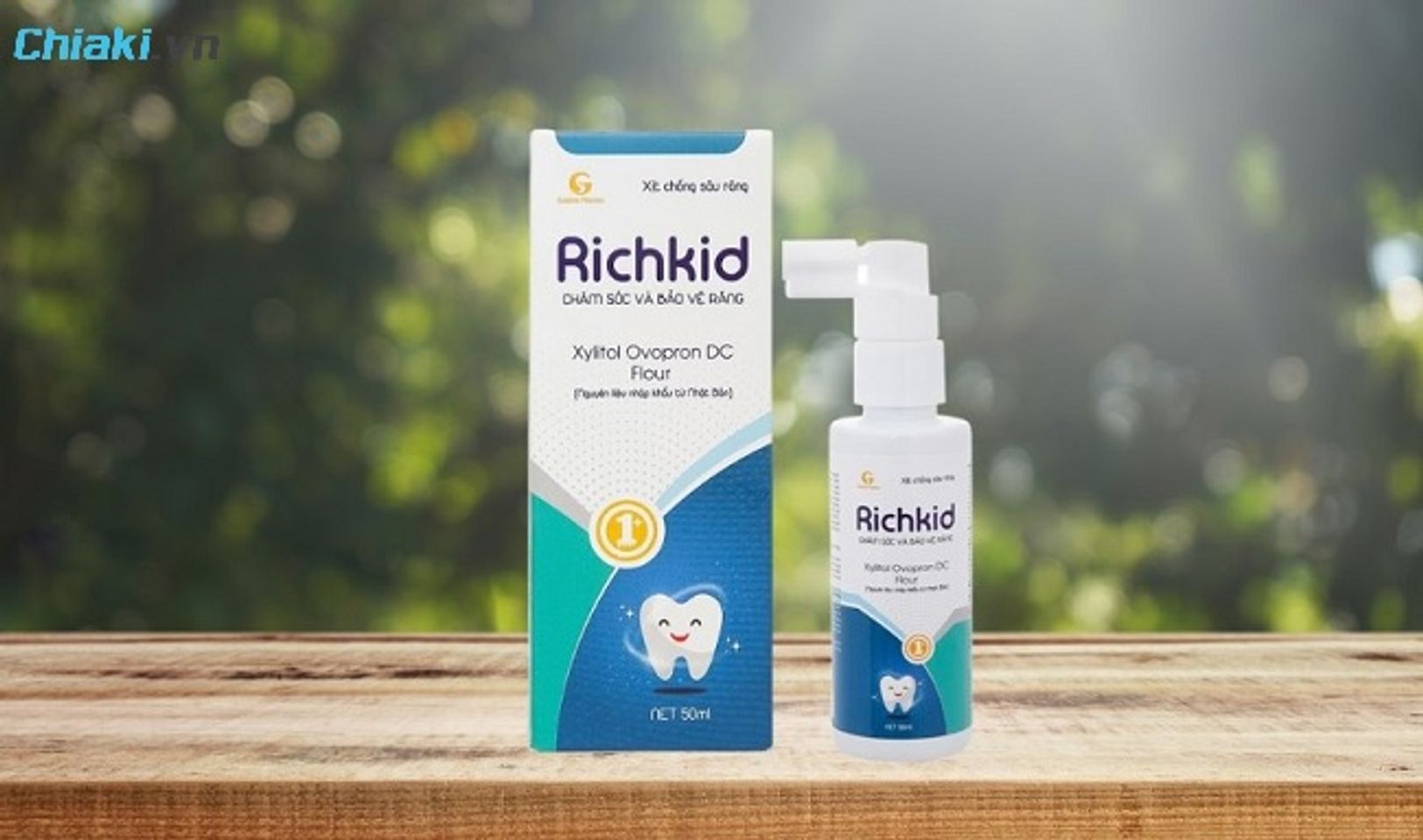 Xịt chống s&acirc;u răng Richkid sản xuất theo ti&ecirc;u chuẩn quốc tế