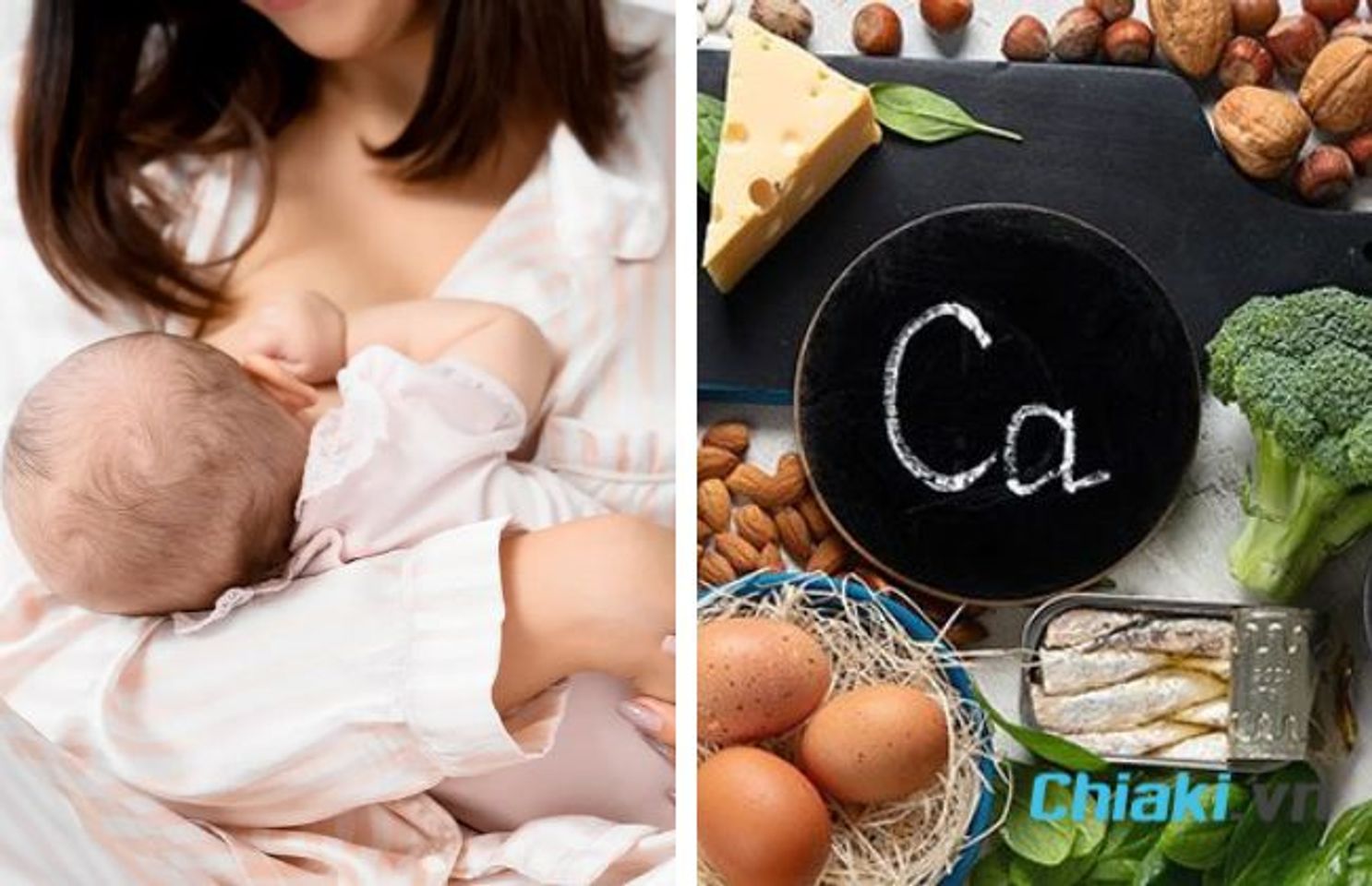 Bổ sung canxi cho mẹ để cải thiện chất lượng sữa mẹ