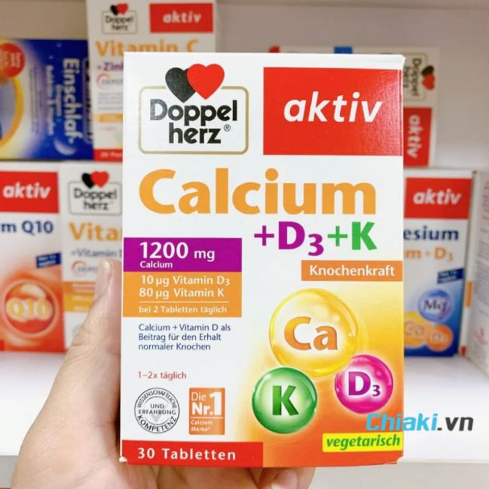 Canxi d&agrave;nh cho người lớn Doppelherz