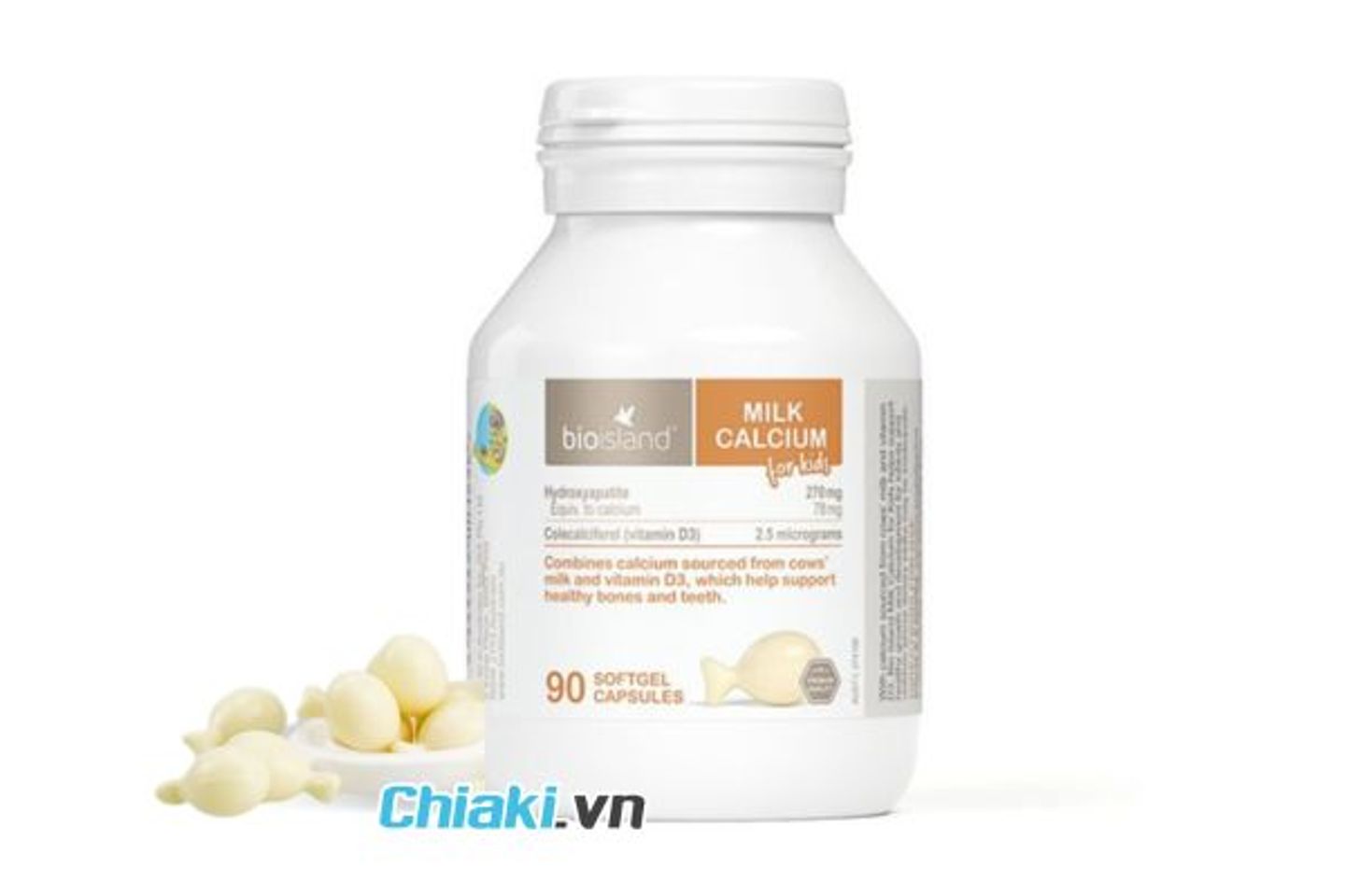Canxi Milk calcium Bio Island &Uacute;c